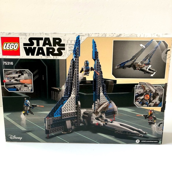 Lego 75316 Star Wars Mandalorian Starfighter Set Clone Wars New Factory Sealed - Picture 5 of 10